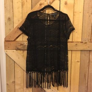 Forever 21 Lace Shirt
